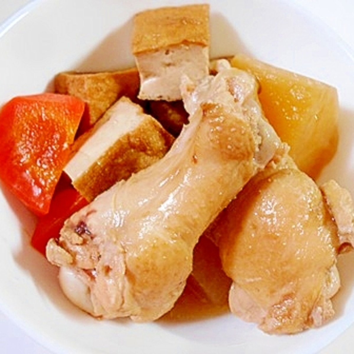 手羽元 厚揚げ 大根 にんじんの煮物 レシピ 作り方 By V るん 0394 楽天レシピ